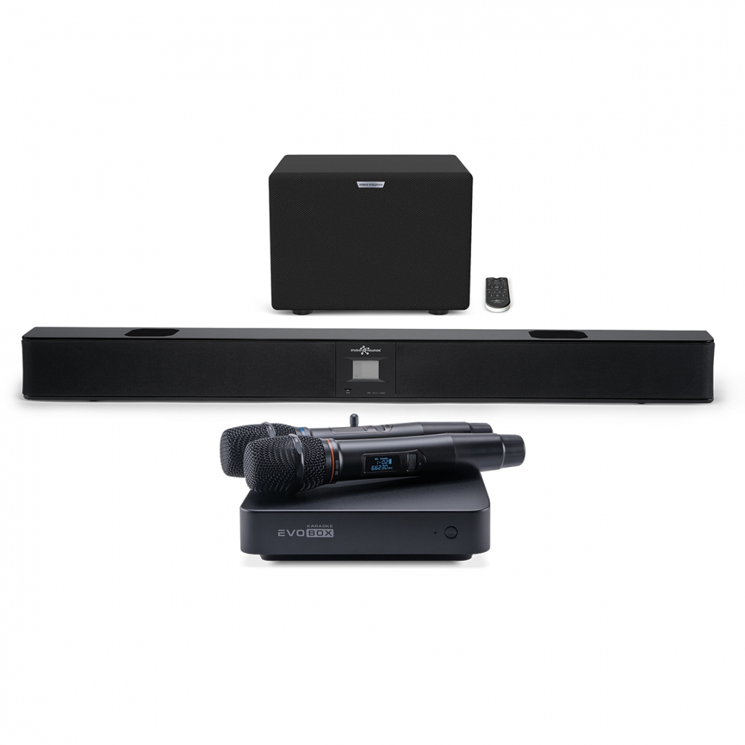 караоке-комплект EVOBOX Plus + EvoSound Bar (саундбар с караоке) в Вышнем Волочке