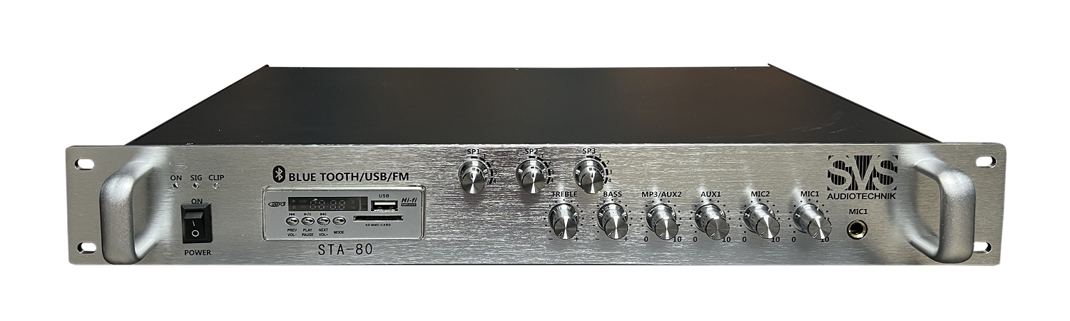 SVS Audiotechnik STA-80 Микшер-усилитель для систем Public Address в Вышнем Волочке