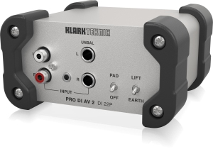 Klark Teknik DI 22P пассивный стерео директ-бокс в Вышнем Волочке